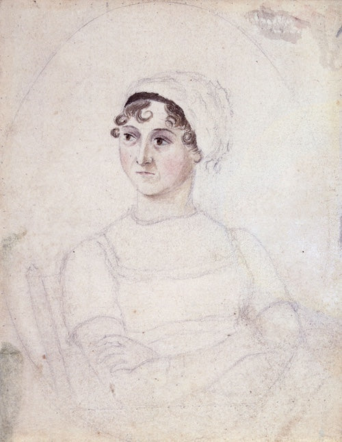 Drawing of Jane Austen